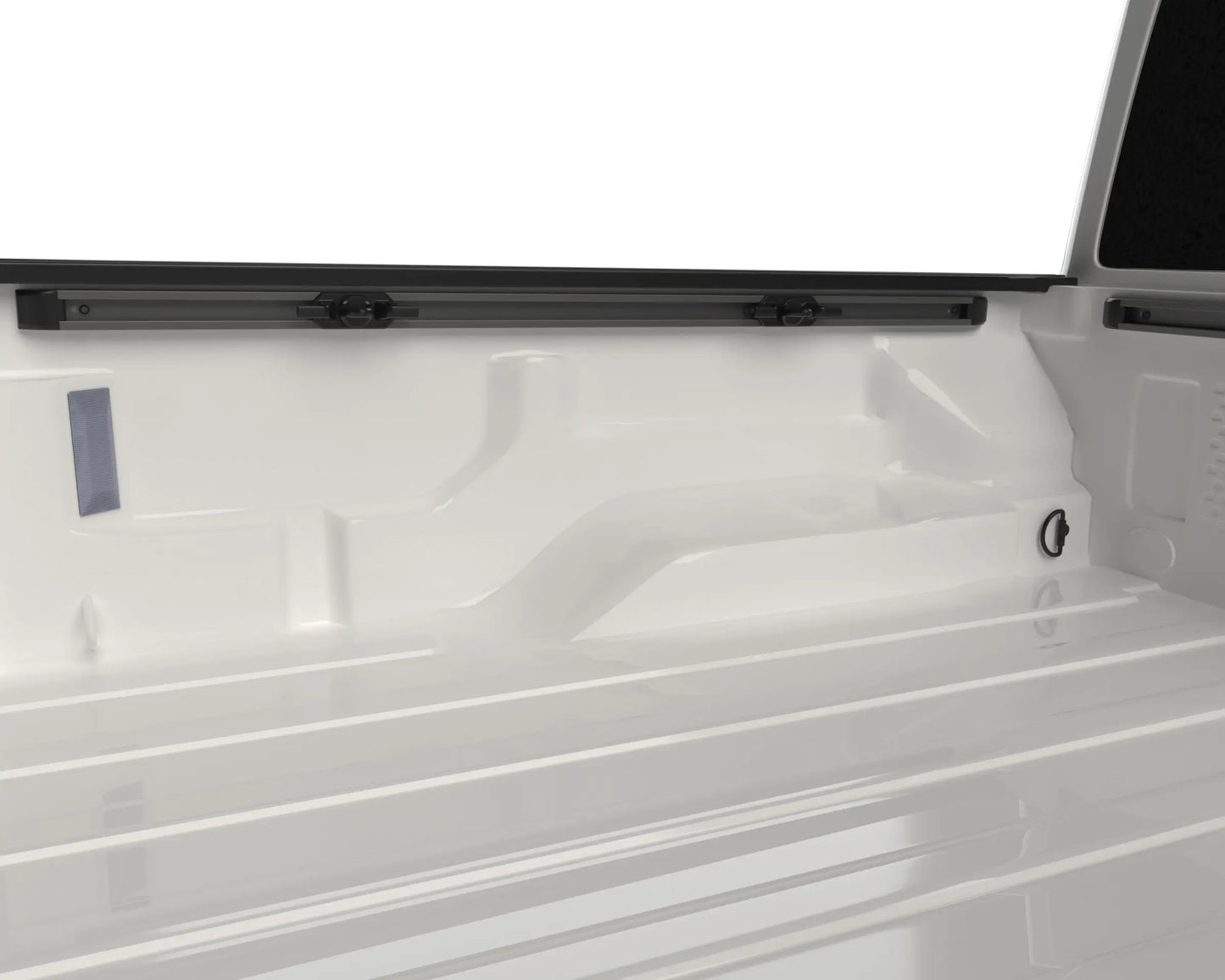 JEEP GLADIATOR UTILITY CARGO RAIL CLOSE UP VIEW