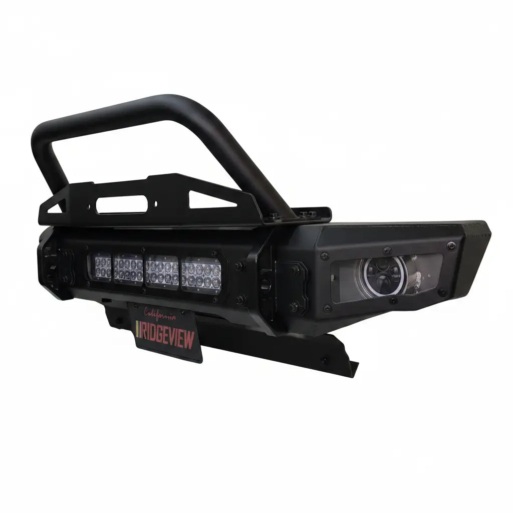Front Mid-Width Complete Jeep JK Bumper Kit