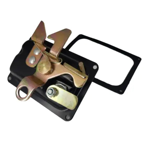 REAR VIEW OF TOOLBOX LATCH WITH GASKET