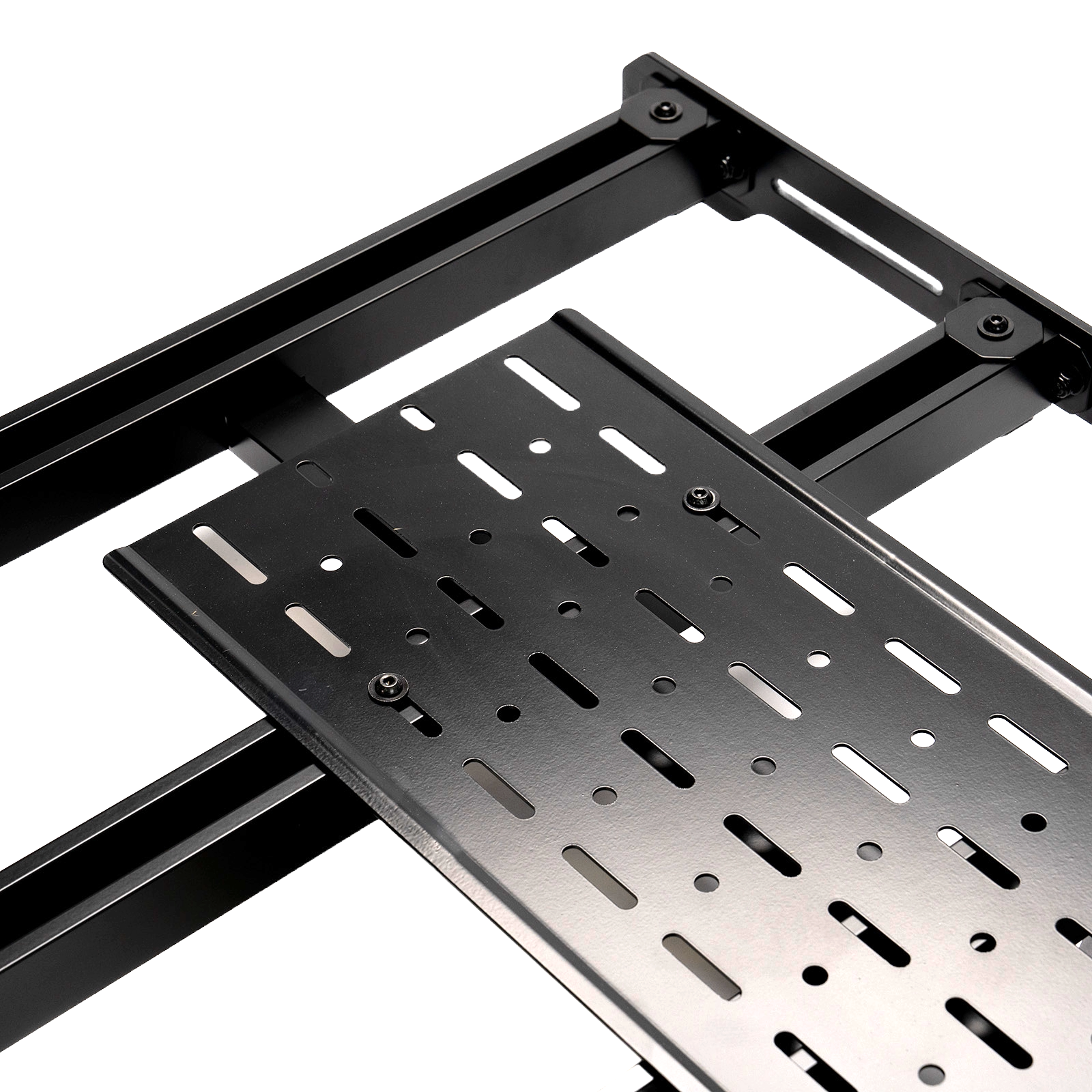 ACCESSORY PLATE INSTALLED ON RIDGEVIEW PRODUCTS PLATFORM RACK