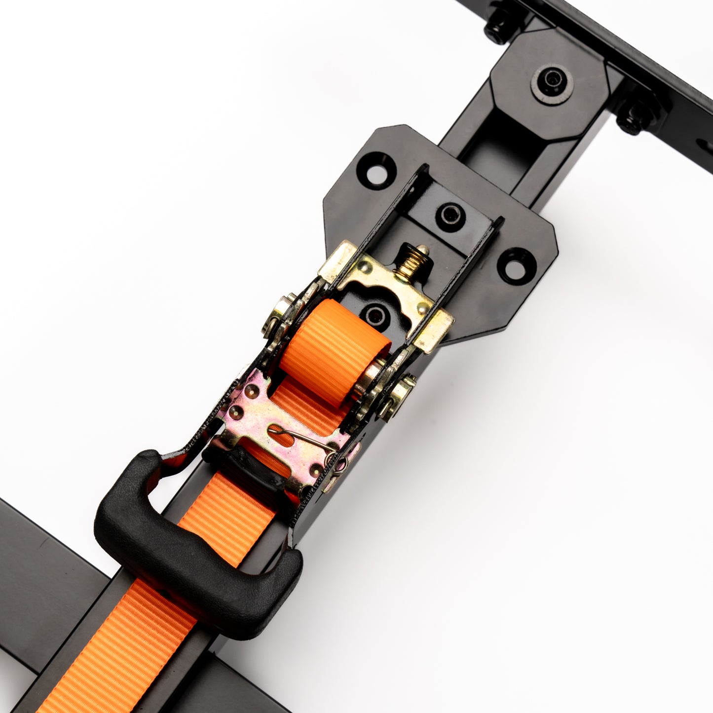 RAIL STRAP BRACKET INSTALLED ON CHANNEL