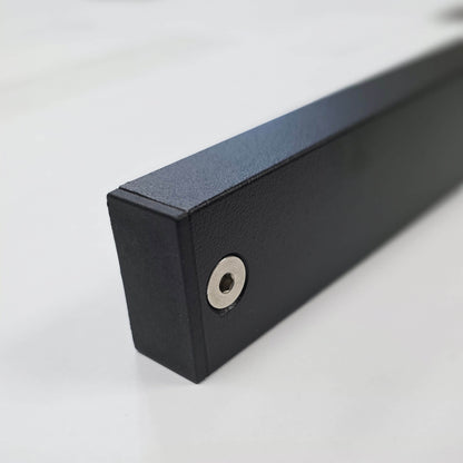 detail view of pinch weld cover stainless steel accent screw