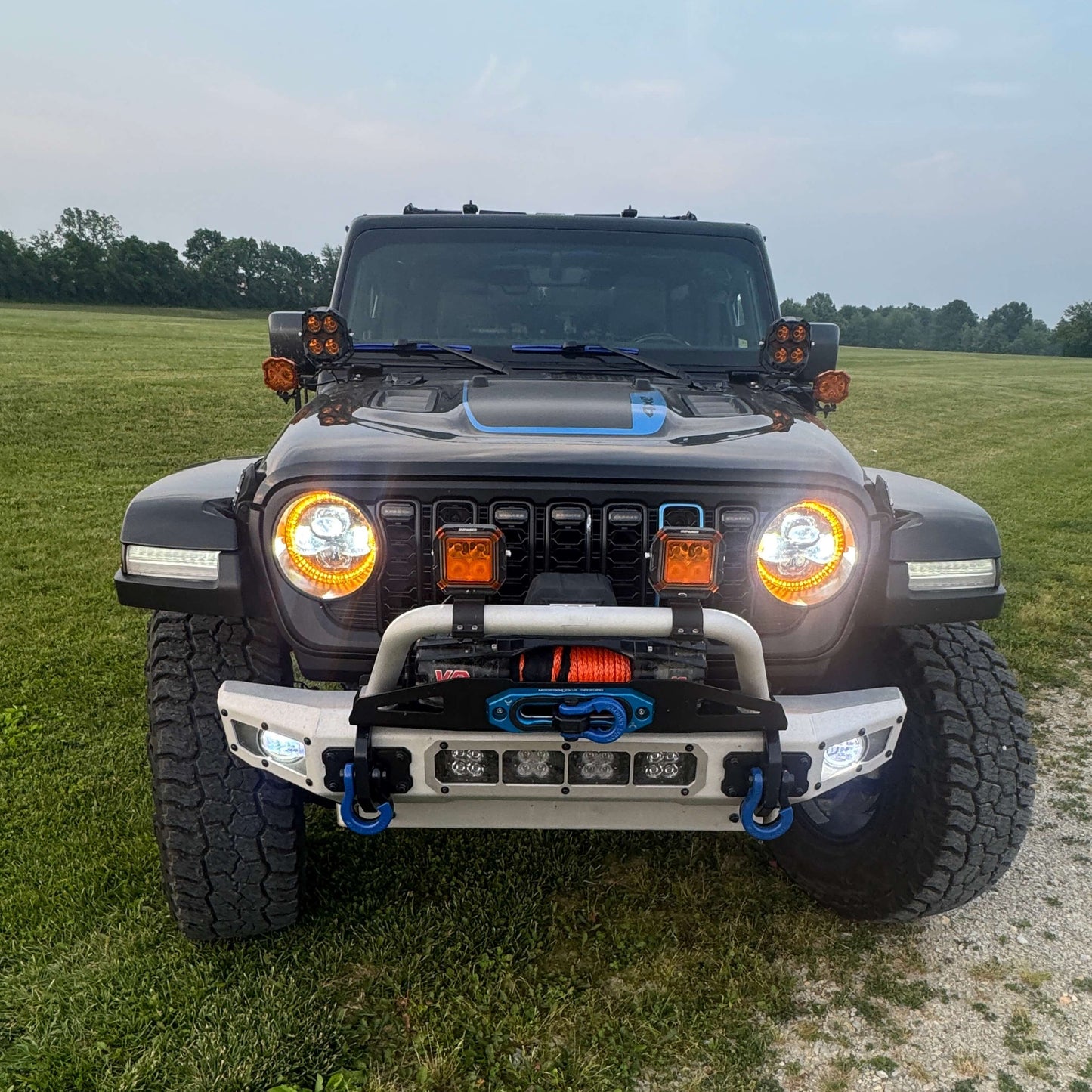 Front Mid-Width Complete Bumper Kit-Jeep Wrangler JL / Gladiator JT