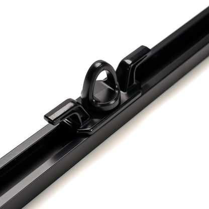 rail tie down installed