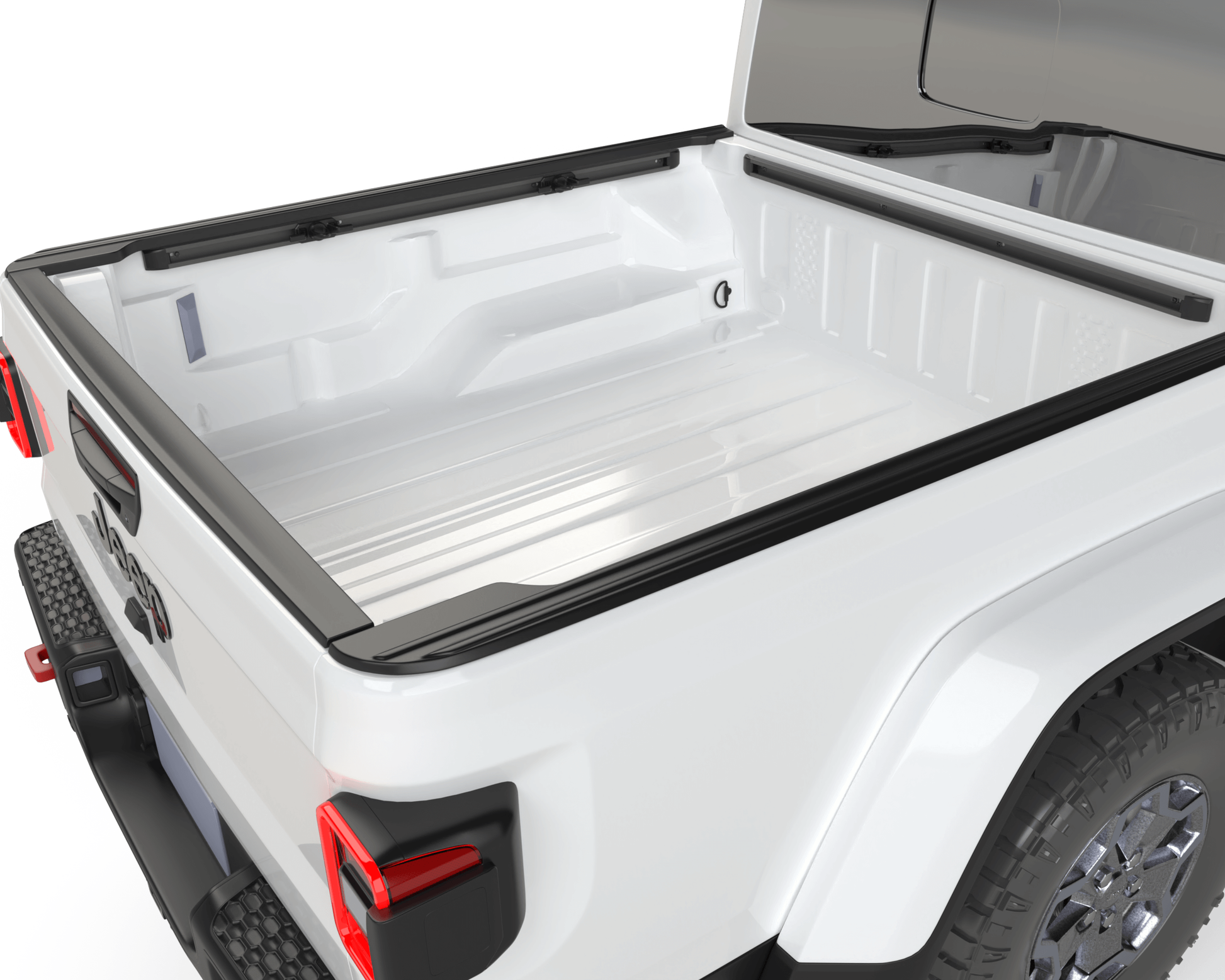 JEEP GLADIATOR UTILITY BED RAILS INSTALLED