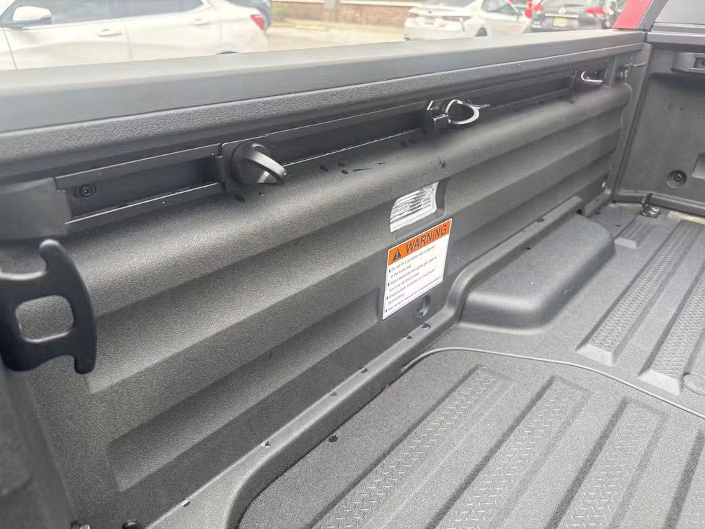 Honda Ridgeline driver side cargo rail installed