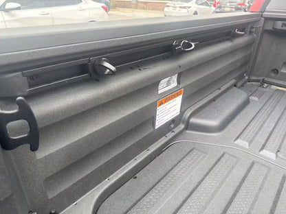 Honda Ridgeline driver side cargo rail installed