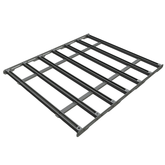 Aluminum platform rack, 56 inch X 53 inch