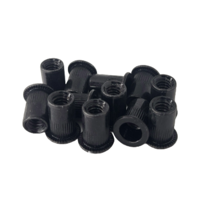 1/4"-20 BLACK ZINC PLATED RIVET NUT KIT