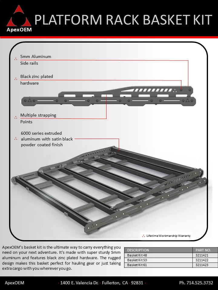 Basket Kit - 37x58